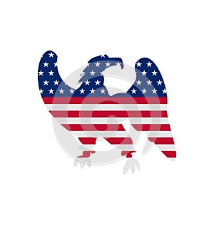 Eagle Symbol National pride America for Independence Day 4th